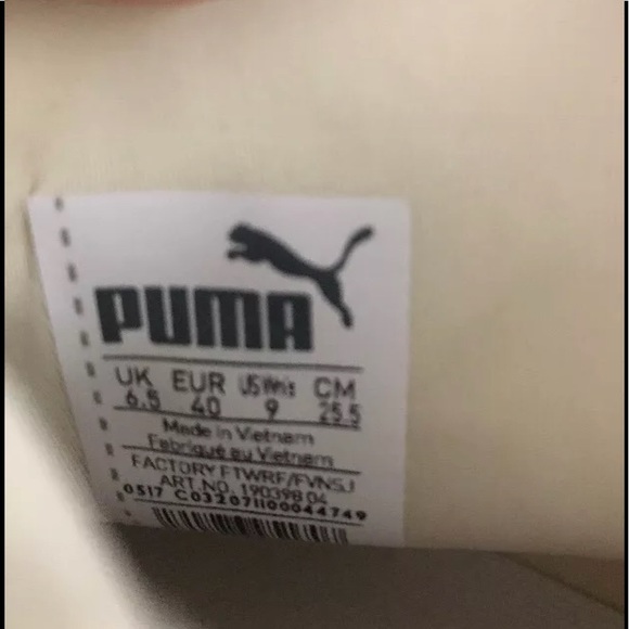 Puma Fenty Trainer Hi By Rihanna Sneakers - Picture 7 of 8